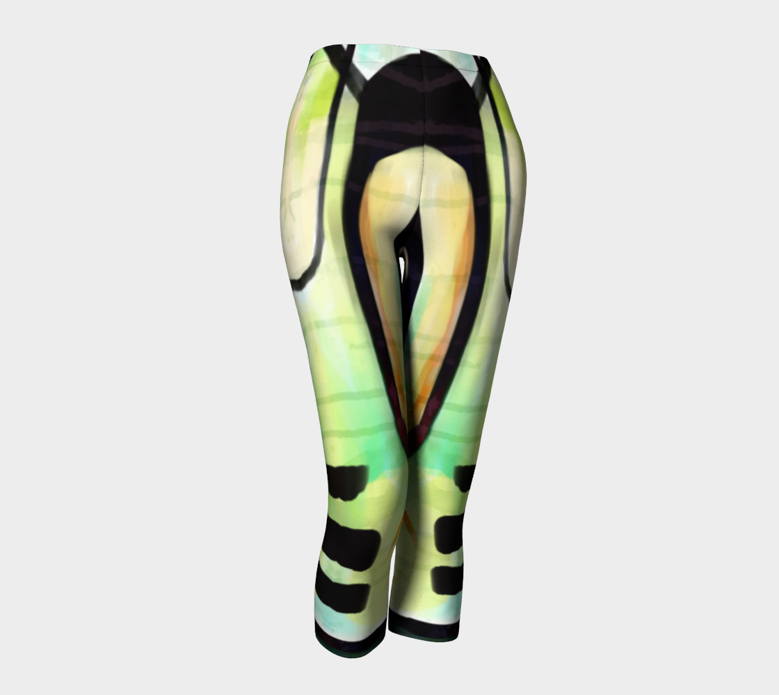 Tidal Current Capris by Deloresart - deloresartcanada