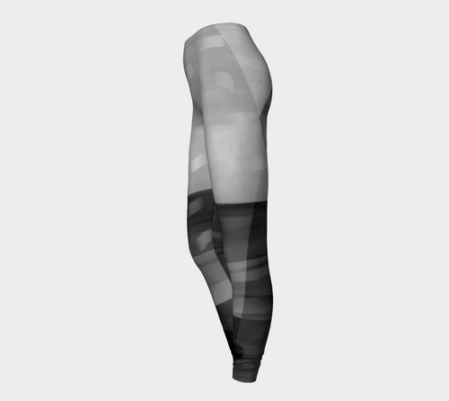 Angle Iron Greys Leggings by Deloresart - deloresartcanada