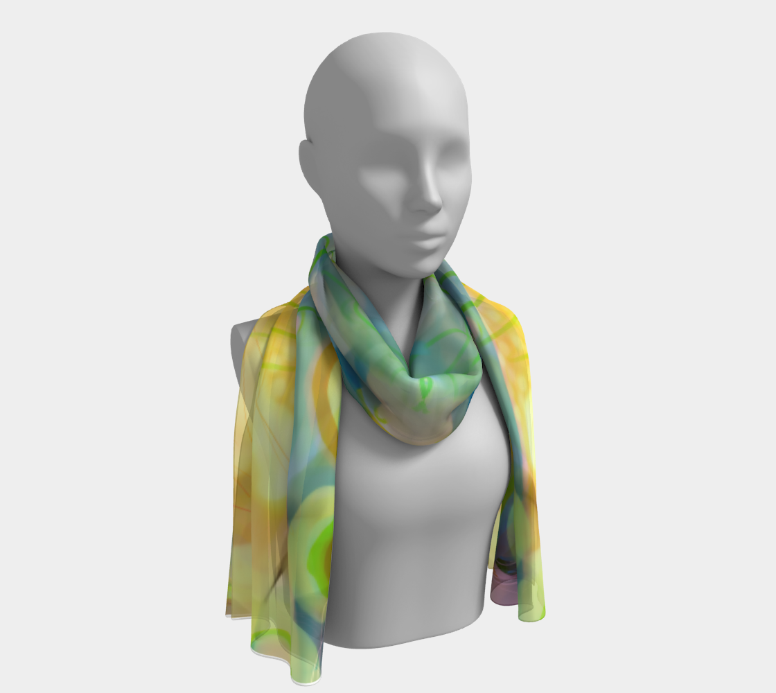 Dappled Grasses Scarf by Deloresart