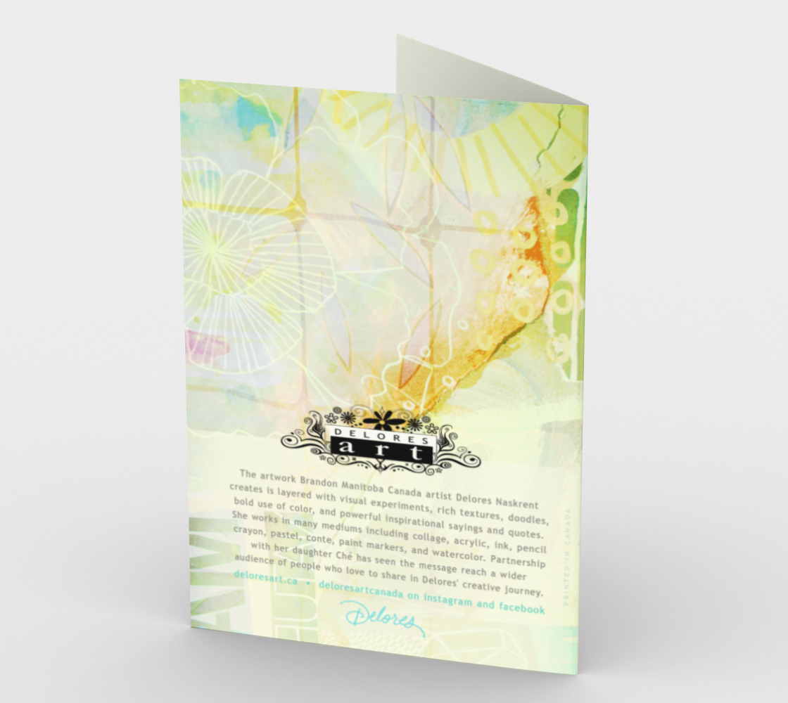 1140. Mom, Thanks For Putting Up With Shenanigans  Card by DeloresArt