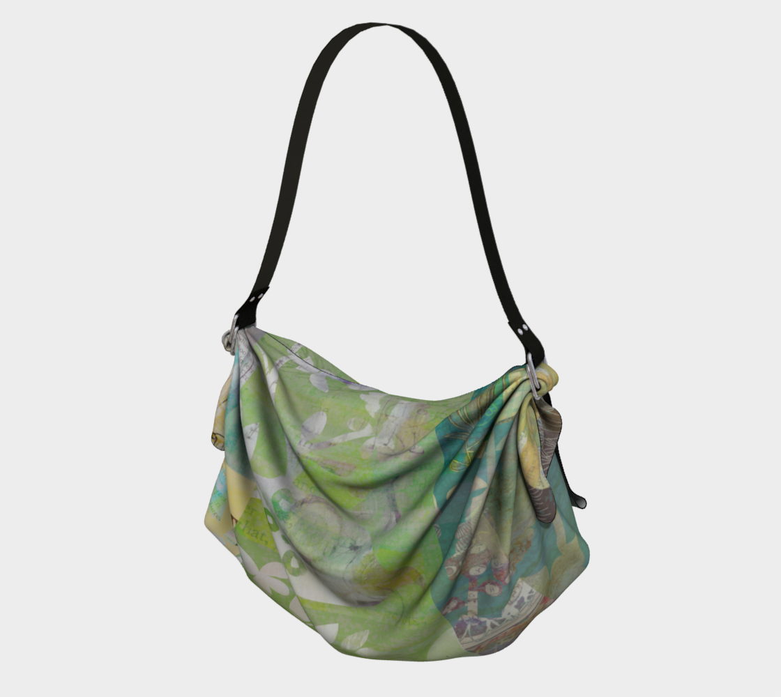 Alluring Umbrage Origami Tote by Deloresart - deloresartcanada
