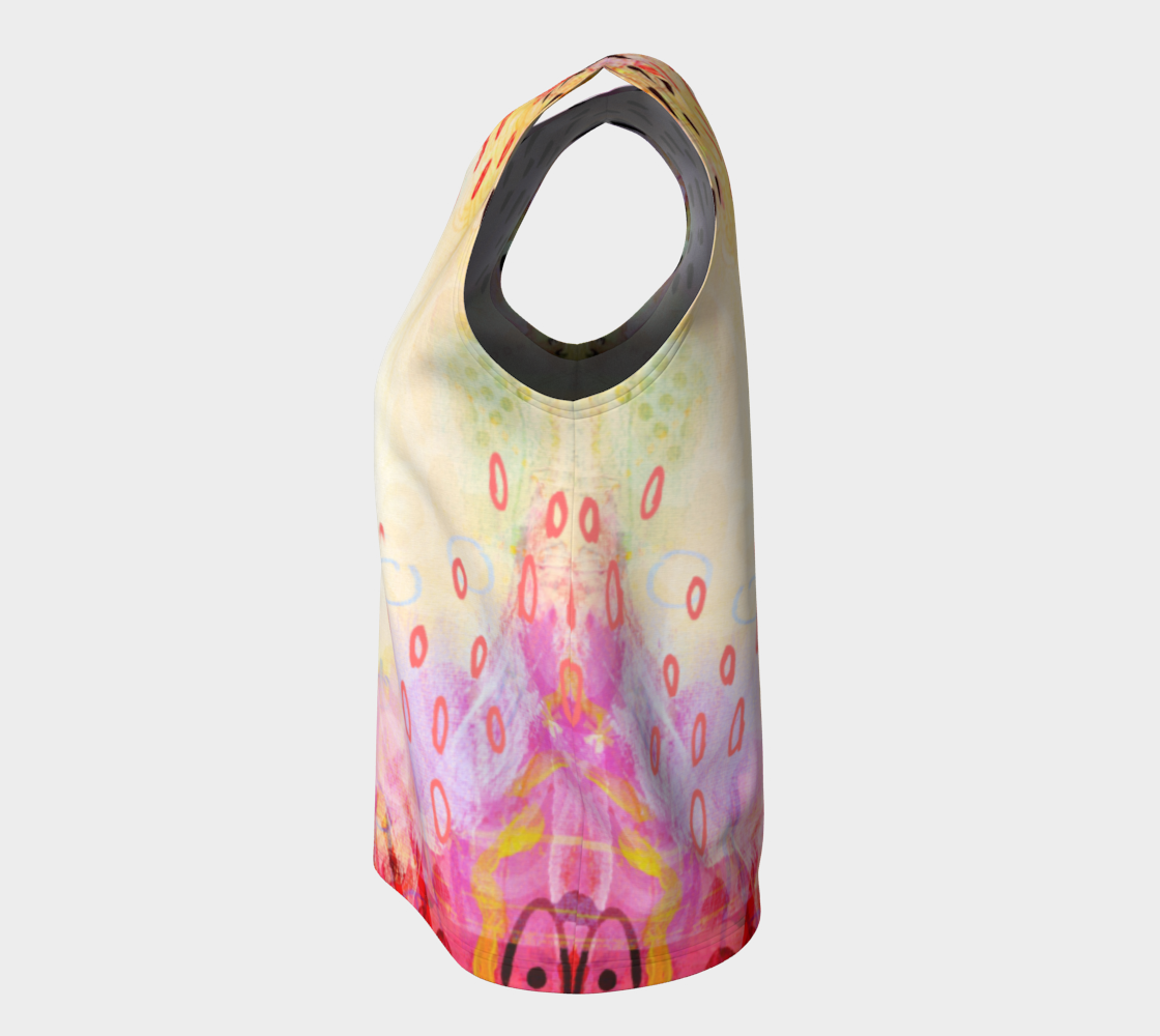 I Love Us Loose Tank Top - deloresartcanada