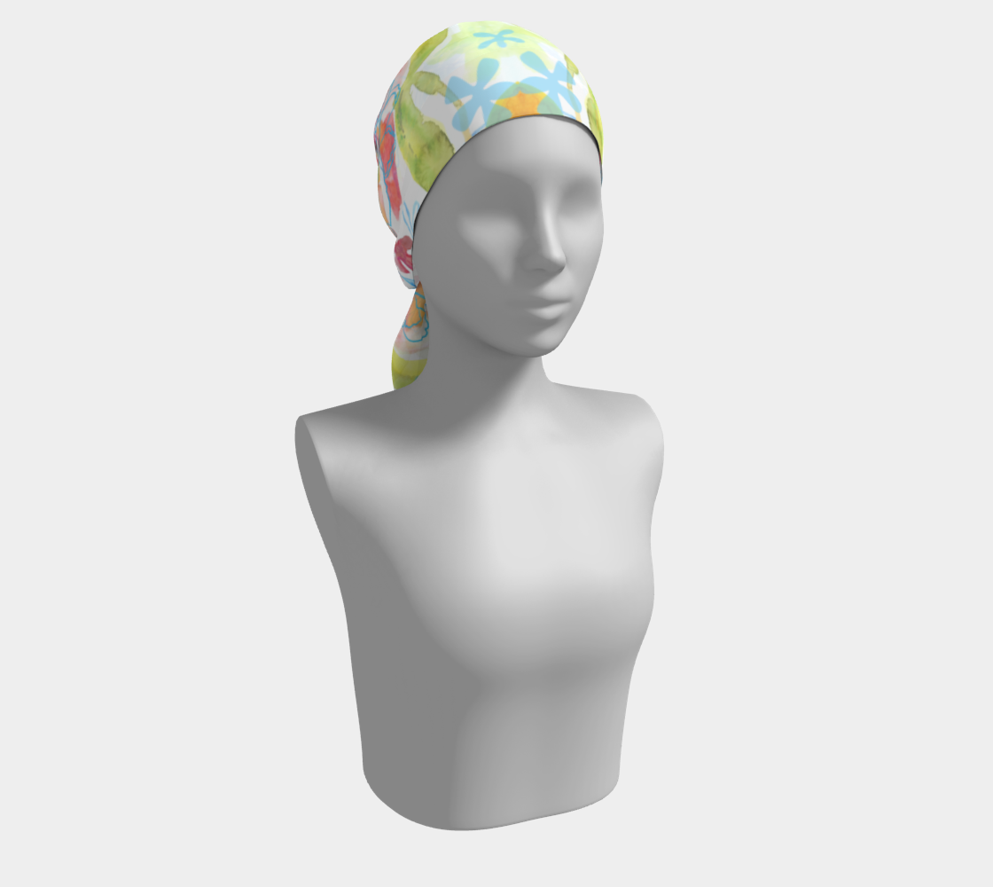 Blossoms in the Sun Scarf by Deloresart