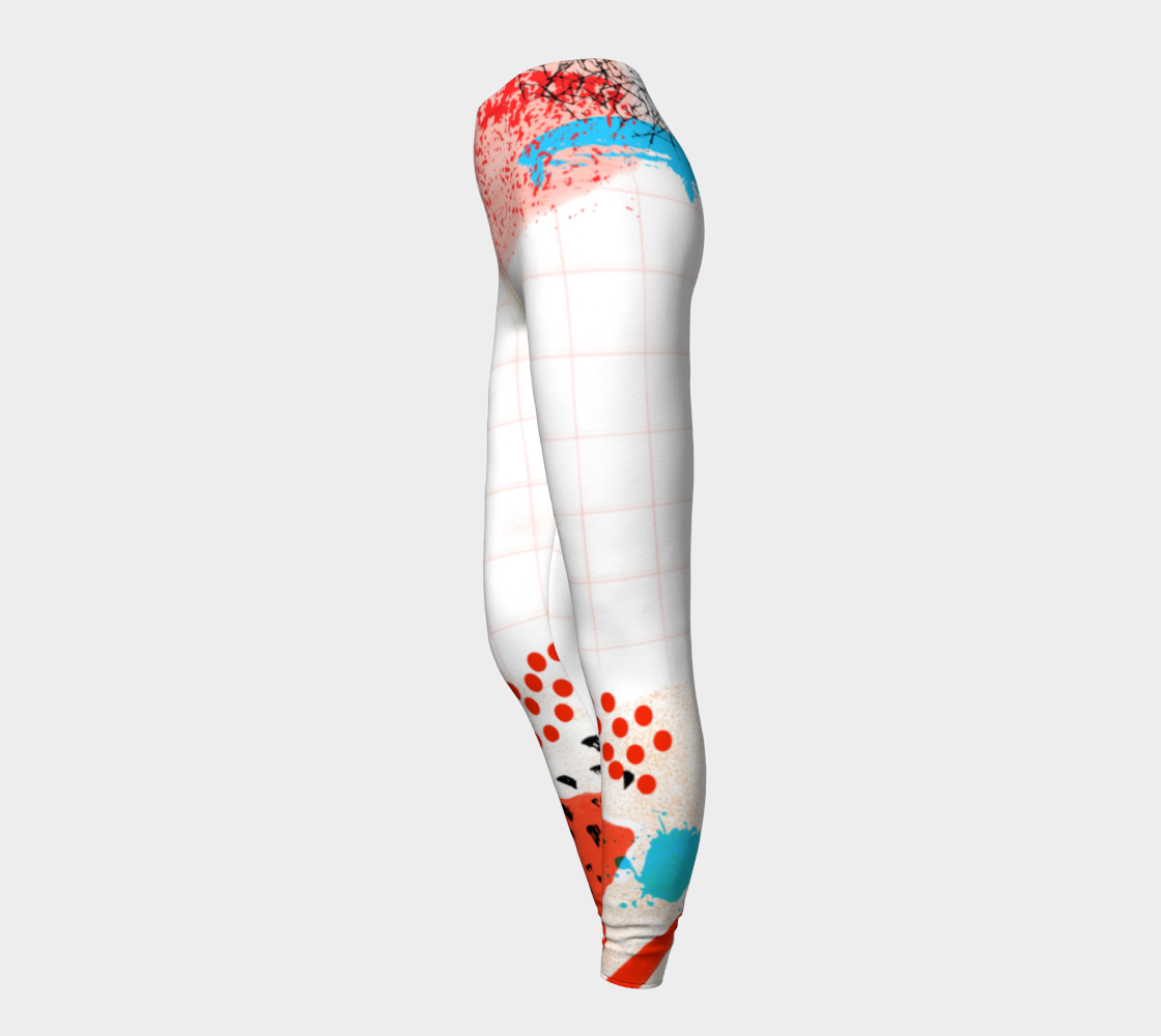 All You Need Is Love Leggings by Deloresart
