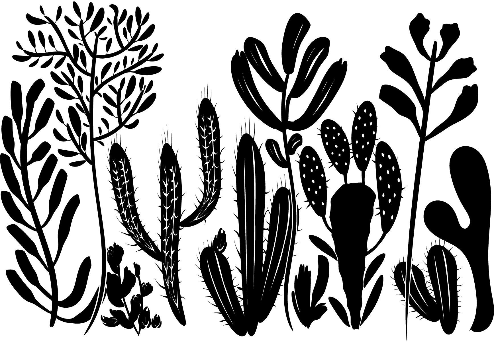 Volume 15 - Sweet Succulent Vector Brushes - deloresartcanada