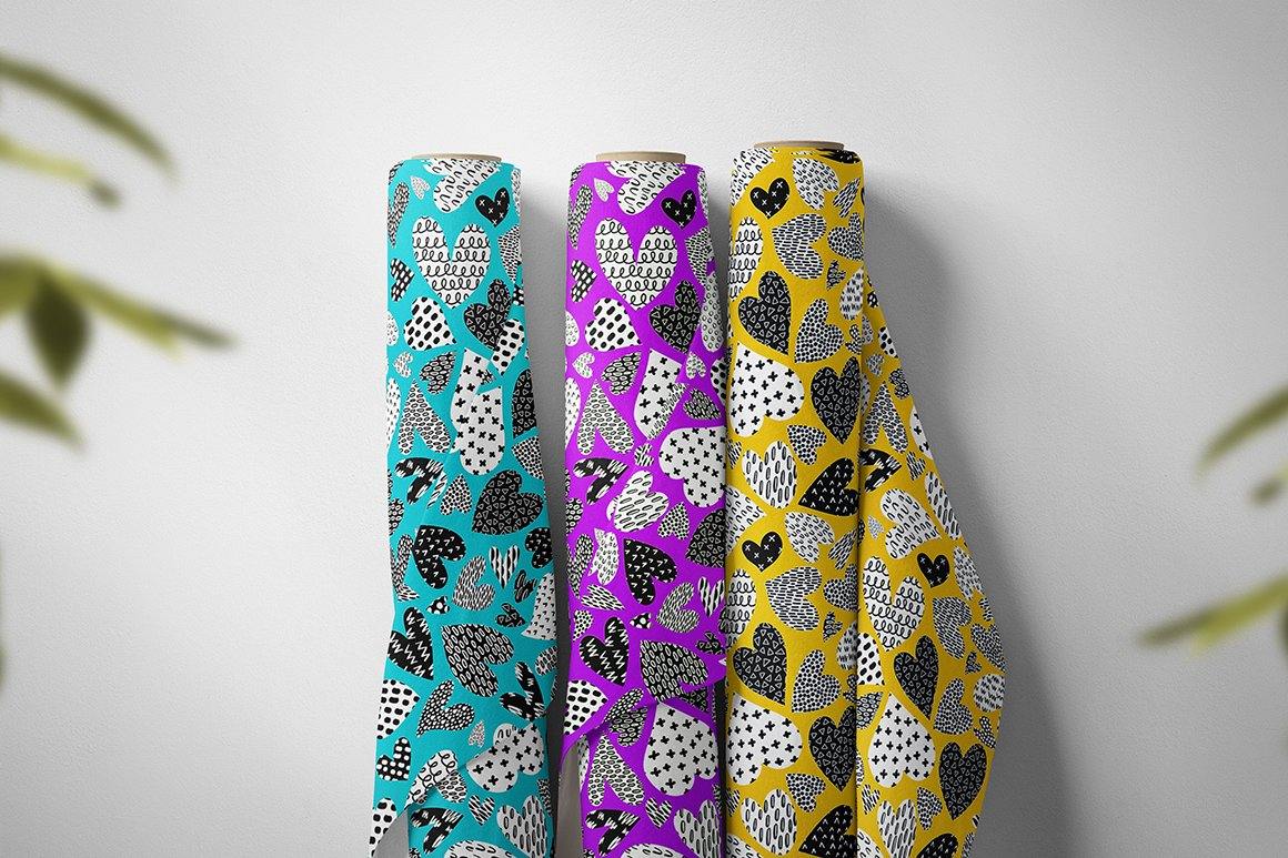Volume 19 - Hearts Pattern Assortment - deloresartcanada