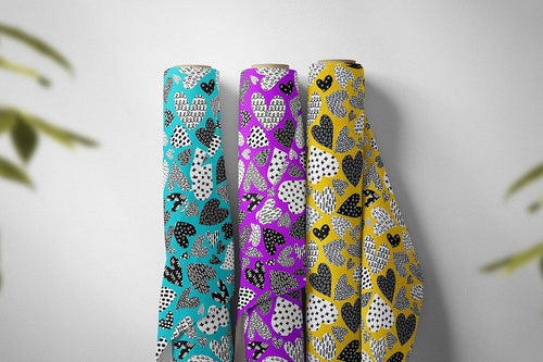 Volume 19 - Hearts Pattern Assortment - deloresartcanada
