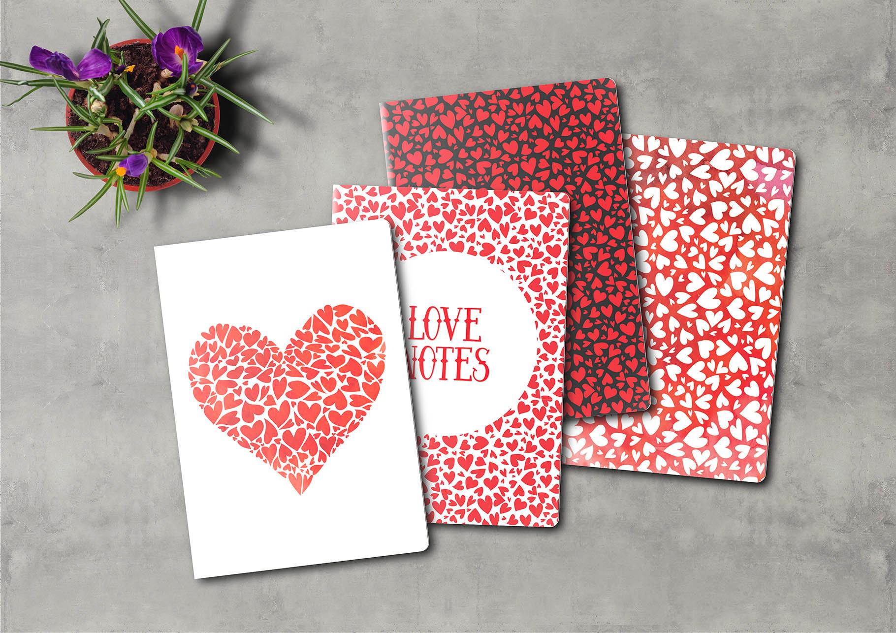 Volume 8 - Valentine Brush and Elements Set - deloresartcanada