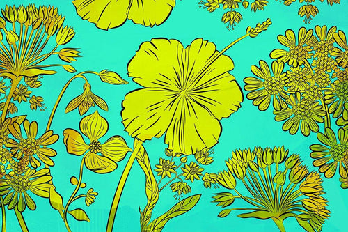Volume 1 - Hawaii Hibiscus Enchanted Garden - deloresartcanada