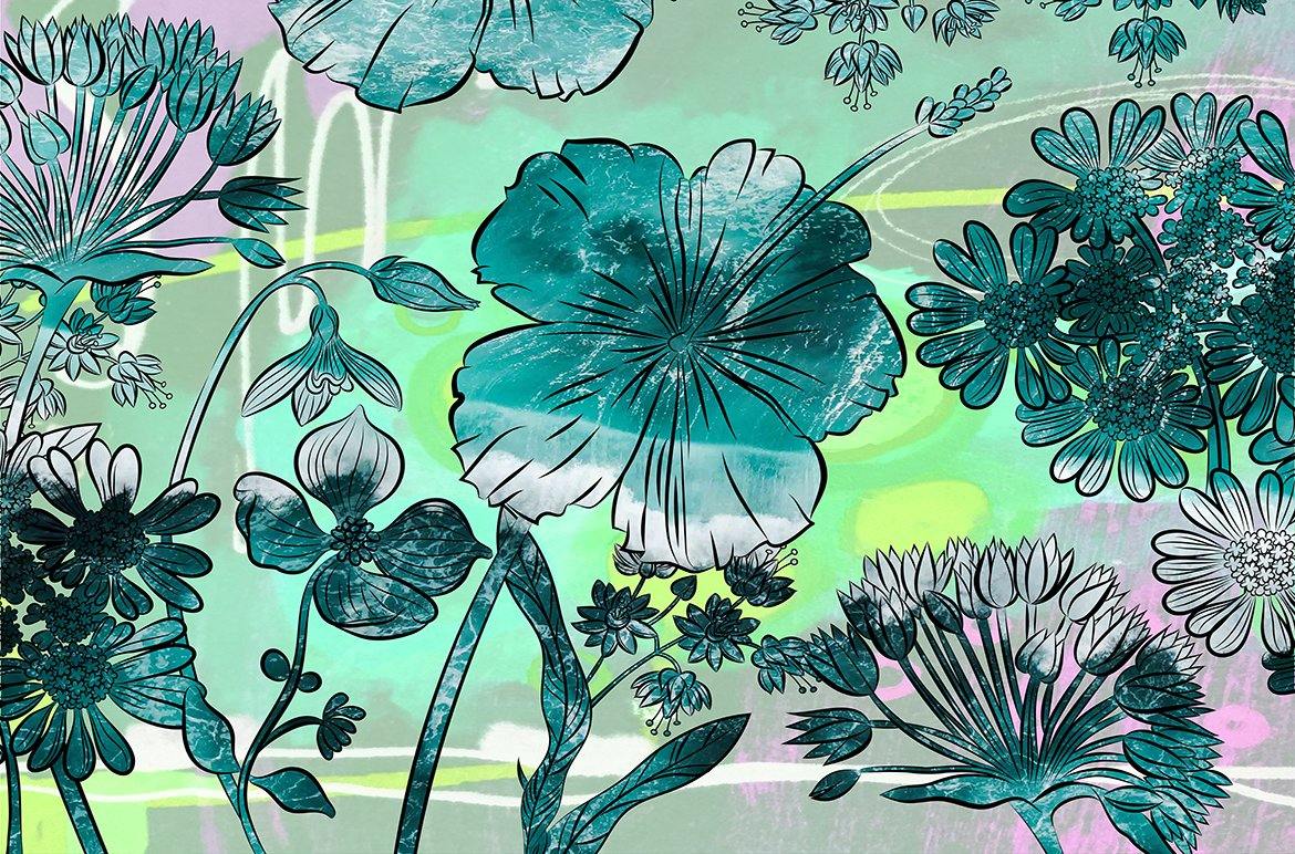 Volume 1 - Hawaii Hibiscus Enchanted Garden - deloresartcanada