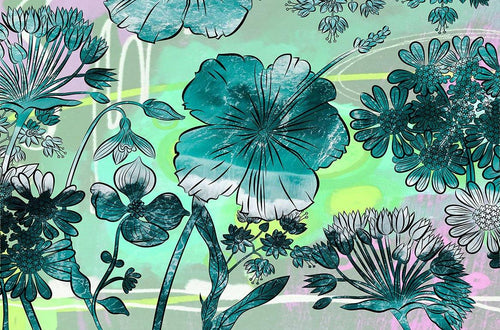 Volume 1 - Hawaii Hibiscus Enchanted Garden - deloresartcanada