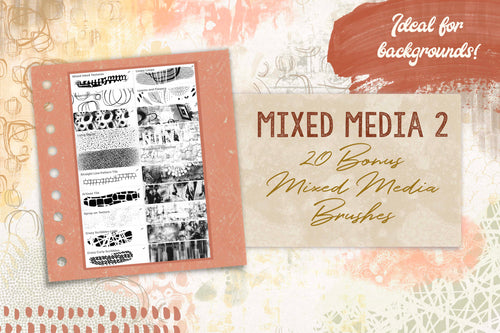 Volume 073 - Massive Art Journalling/Mixed Media Bundle - deloresartcanada