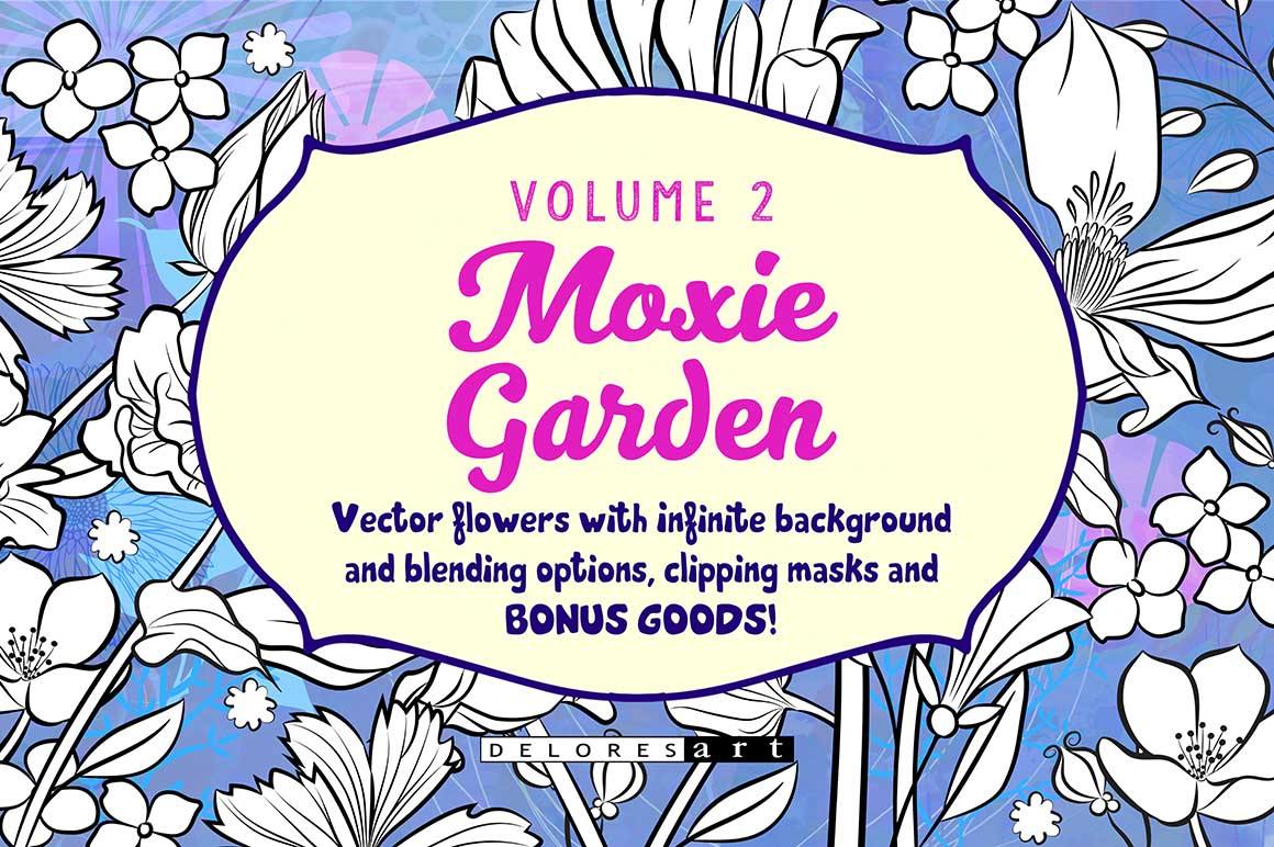 Volume 2 - Moxie Garden - deloresartcanada