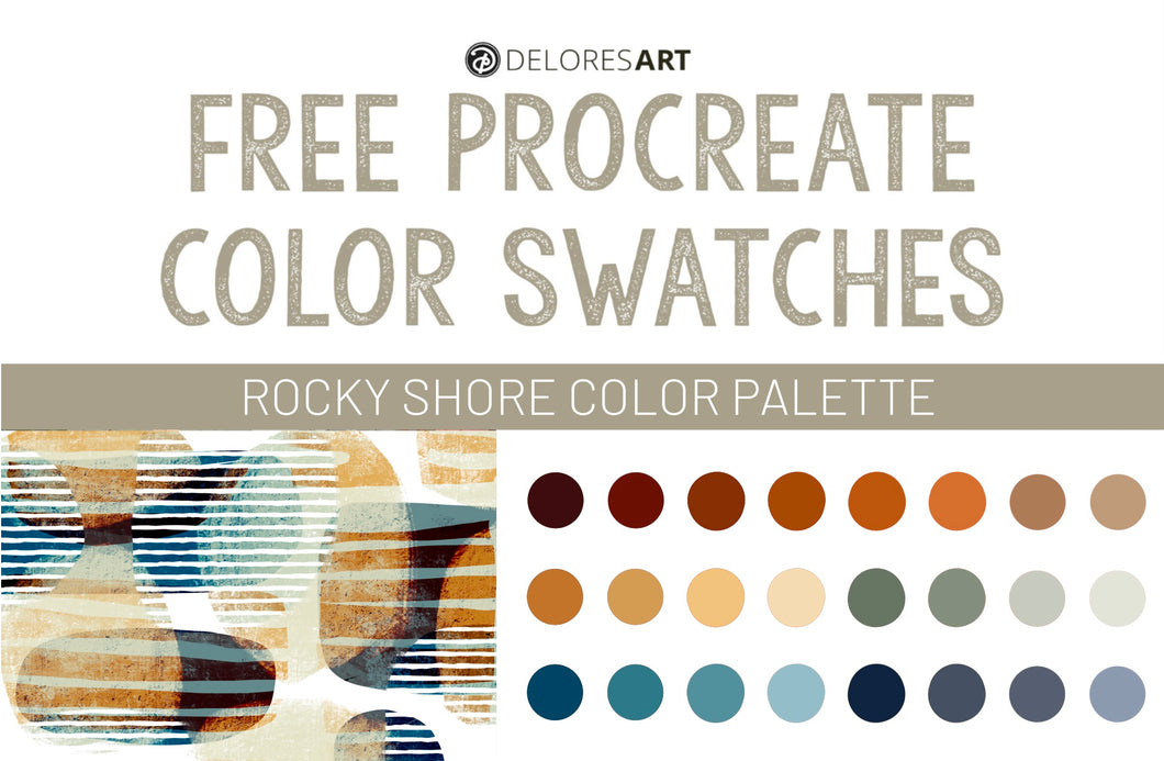 Rocky Shore Swatches