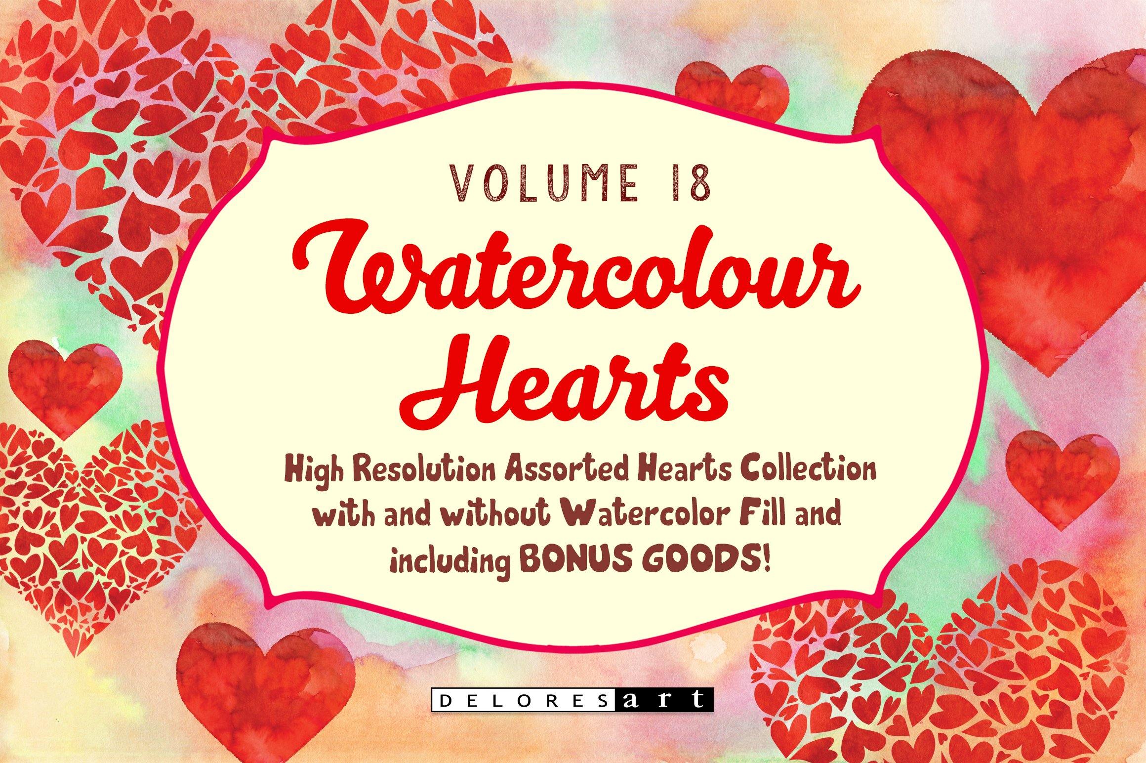 Volume 018 - Watercolor Valentine Assortment