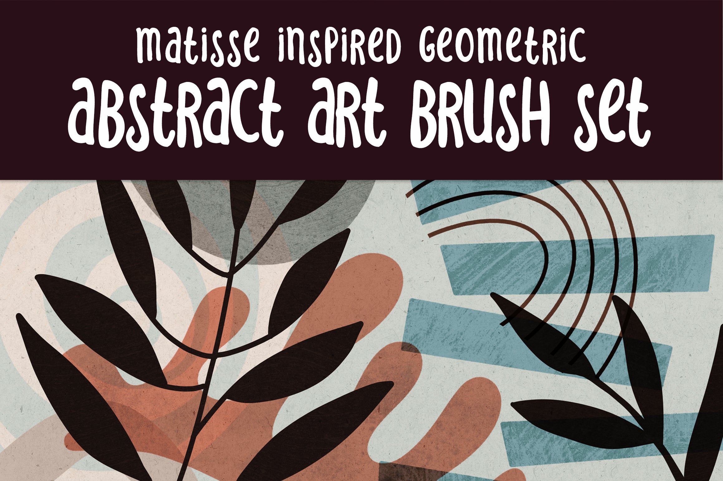 Volume 043 - Abstract Geometric Brush Set