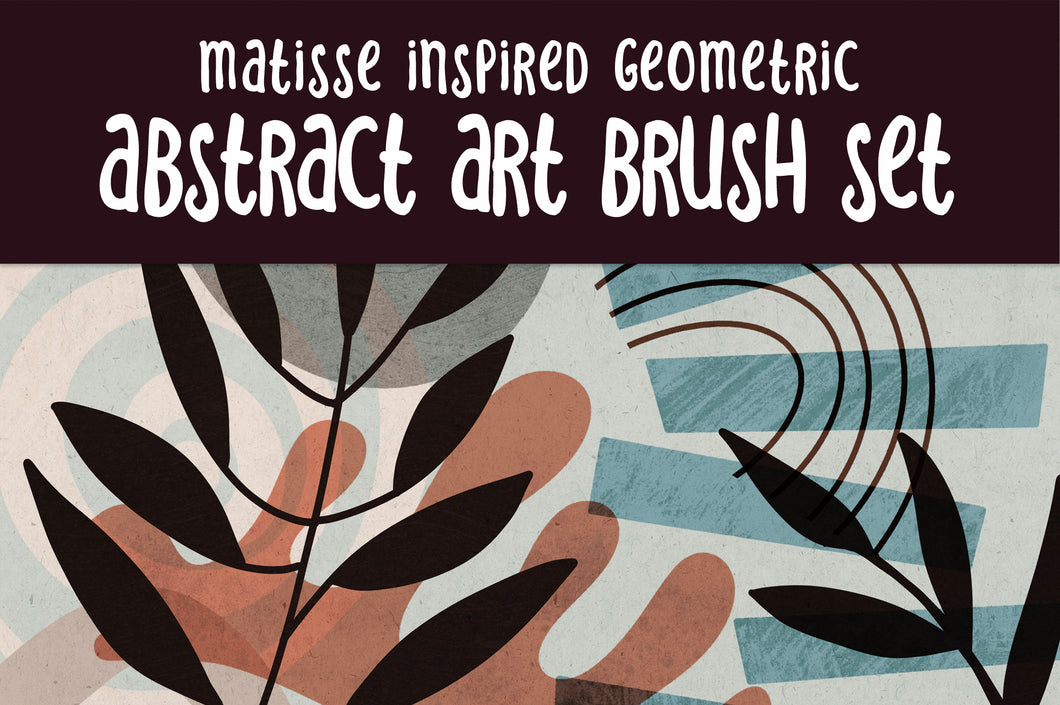 Volume 43 - Abstract Geometric Brush Set