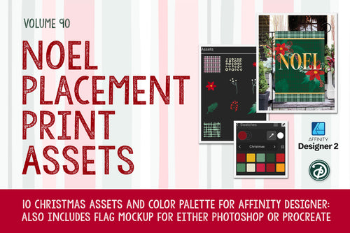 Volume 090 - Noel Placement  Print Assets - deloresartcanada