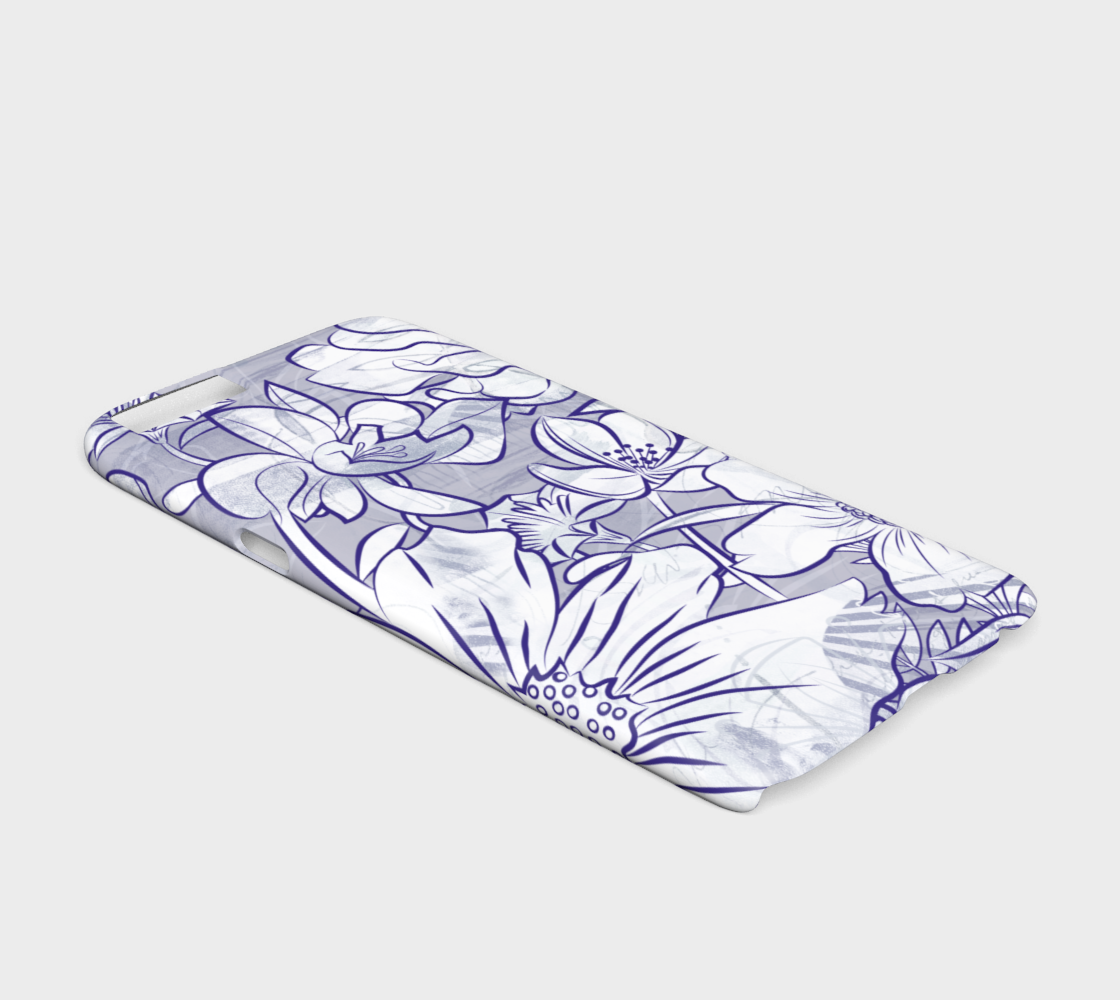 266B Flower Meadow Neutrals Device Case - deloresartcanada