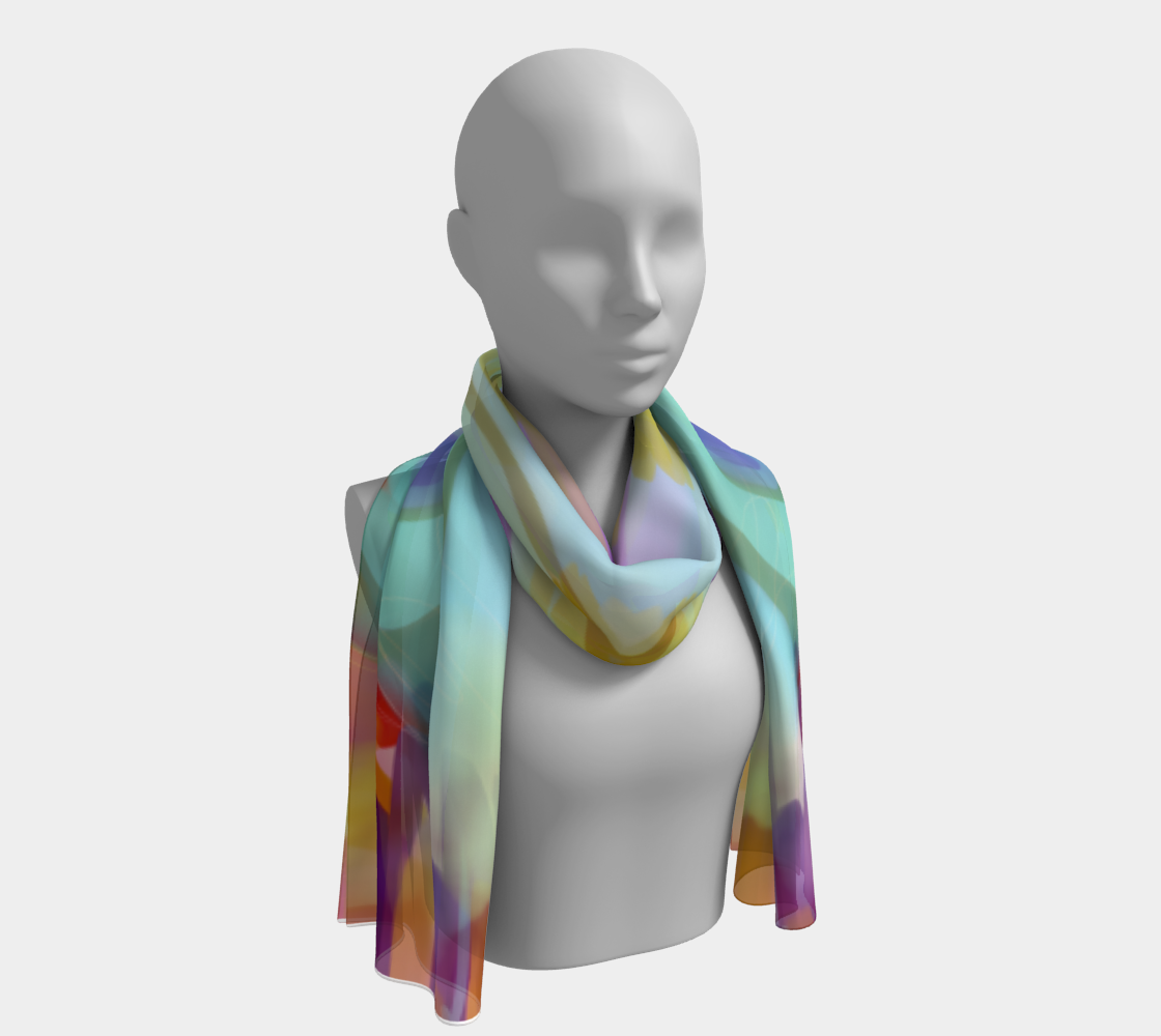 At The Water's Edge Scarf by Deloresart