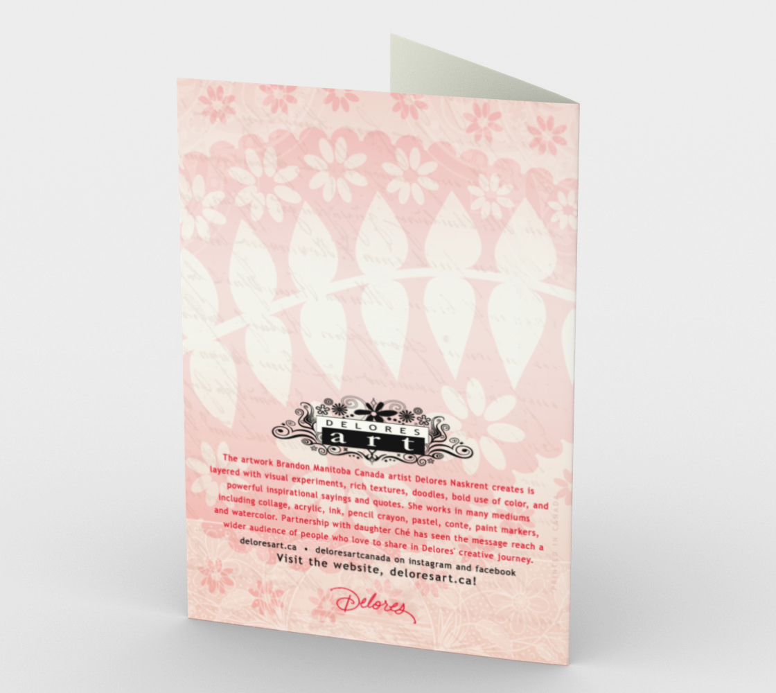 0280.Love Makes Two Hearts One  Card by DeloresArt - deloresartcanada