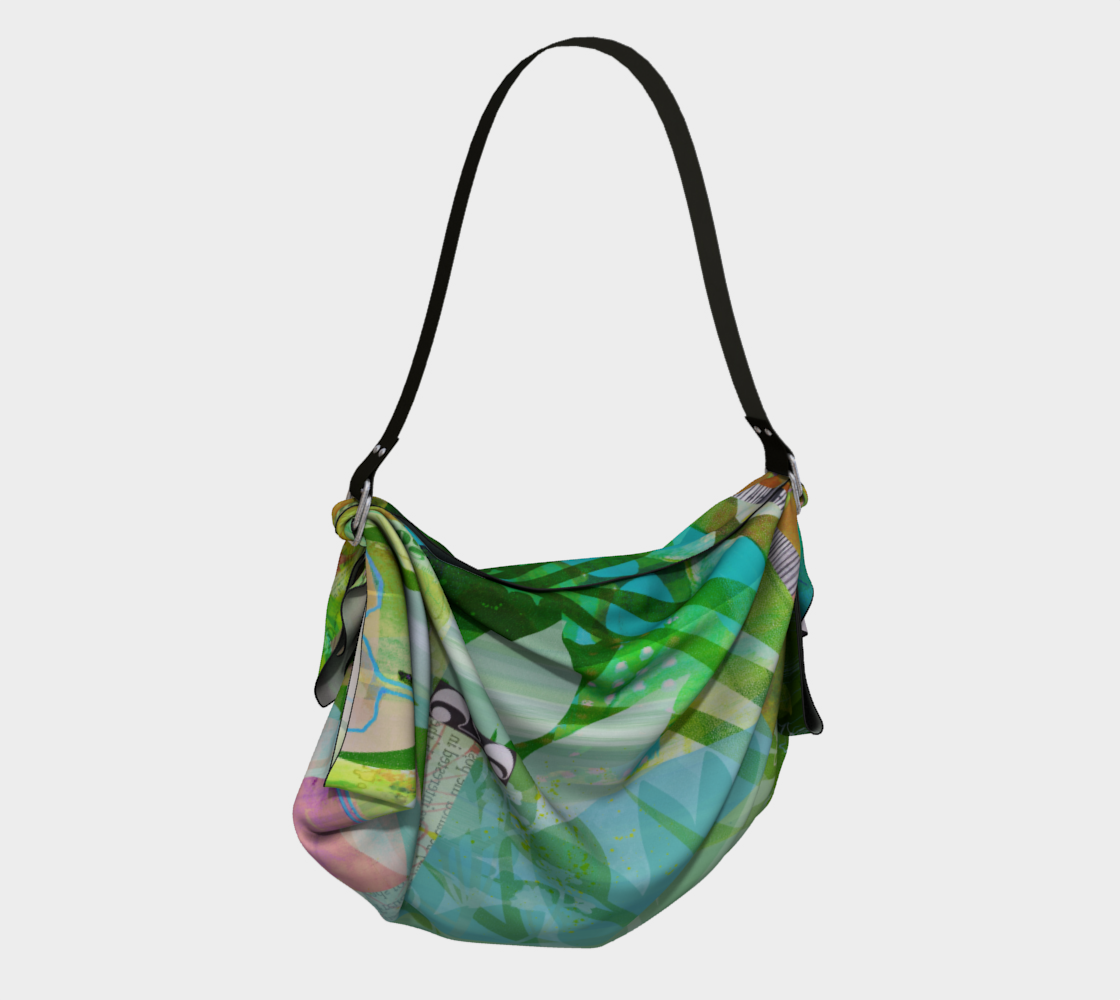 Abounding Alder Origami Tote by Deloresart - deloresartcanada