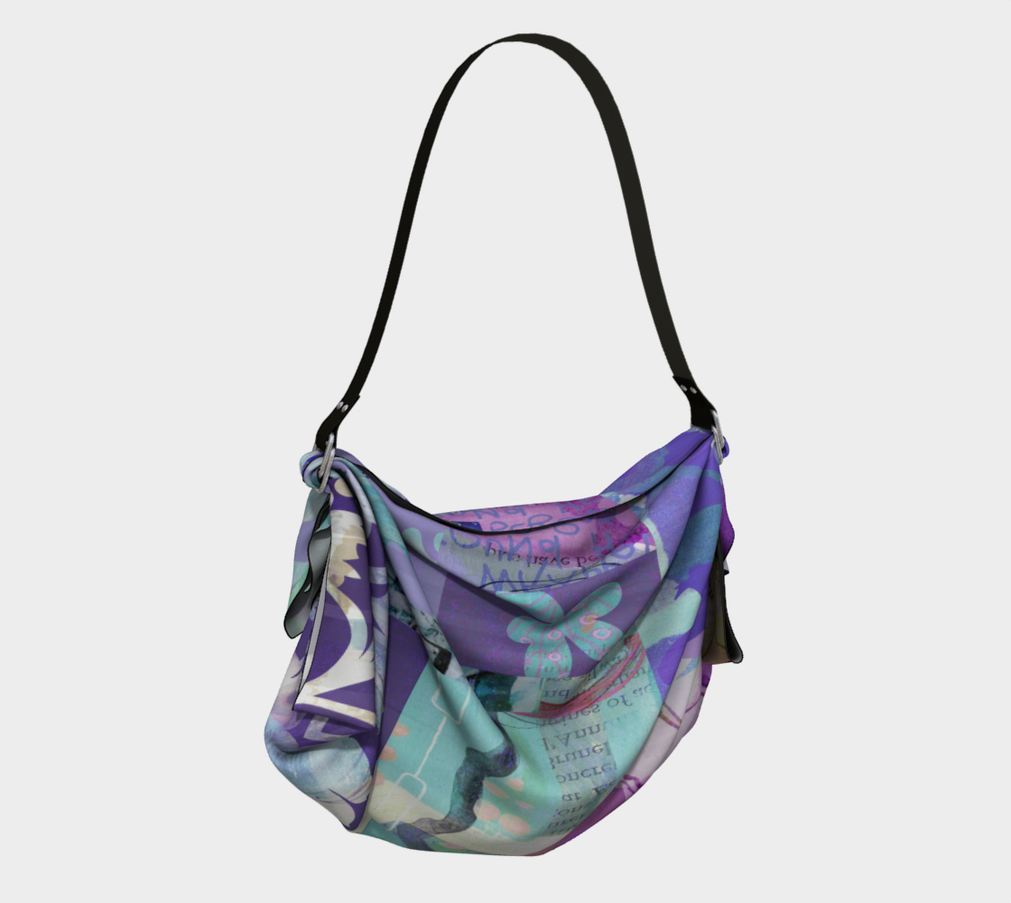Boreal Forest Origami Tote by Deloresart - deloresartcanada
