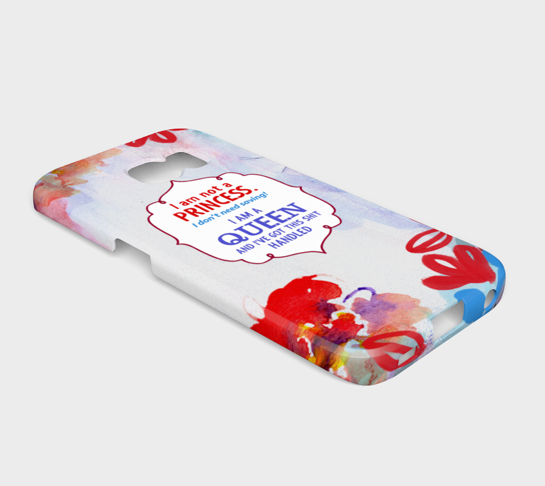 754  I Am A Queen Device Case - deloresartcanada
