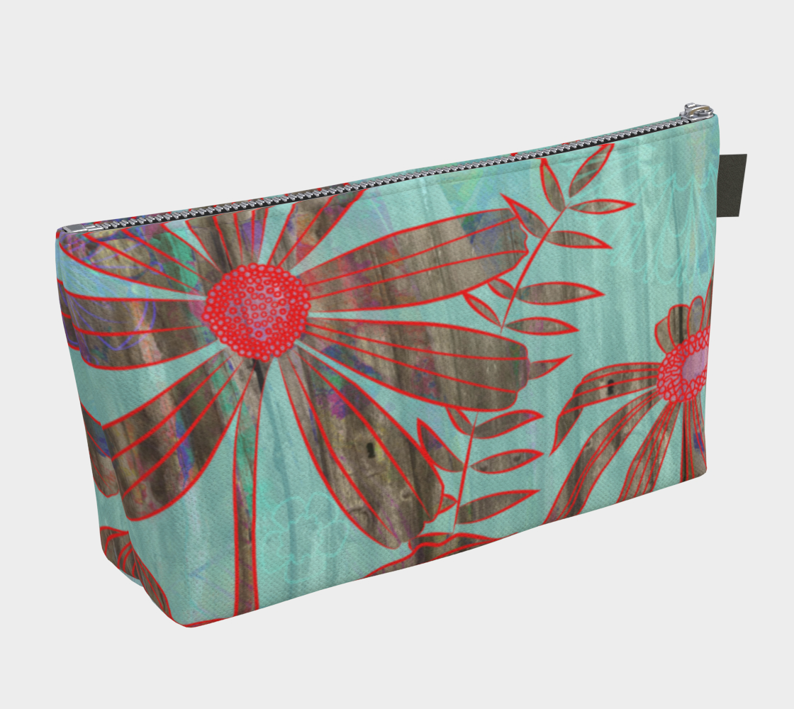 Daisy Dewdrop Makeup Bag - deloresartcanada