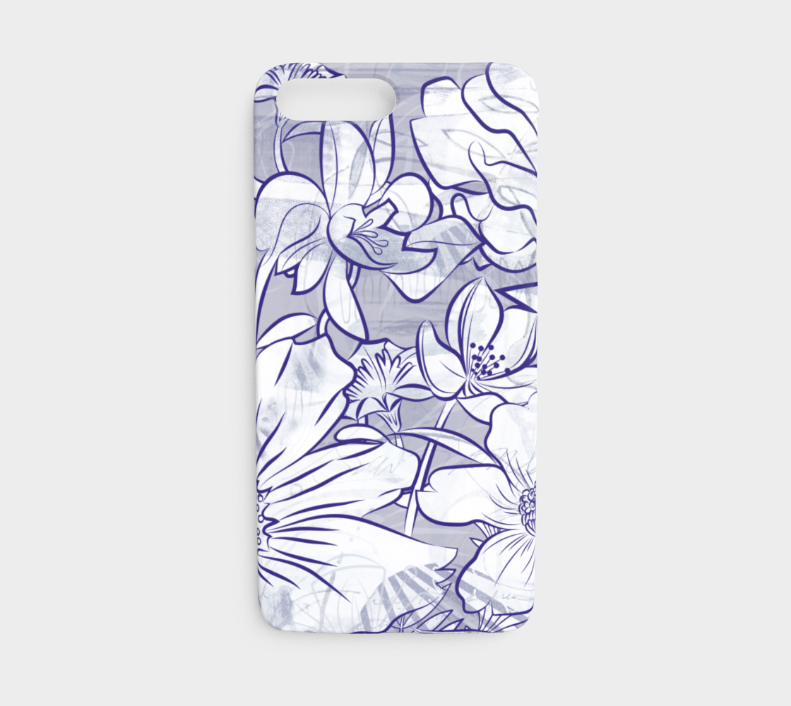 266B Flower Meadow Neutrals Device Case - deloresartcanada