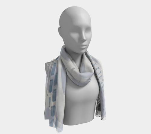 Travel Advisory Scarf by Deloresart