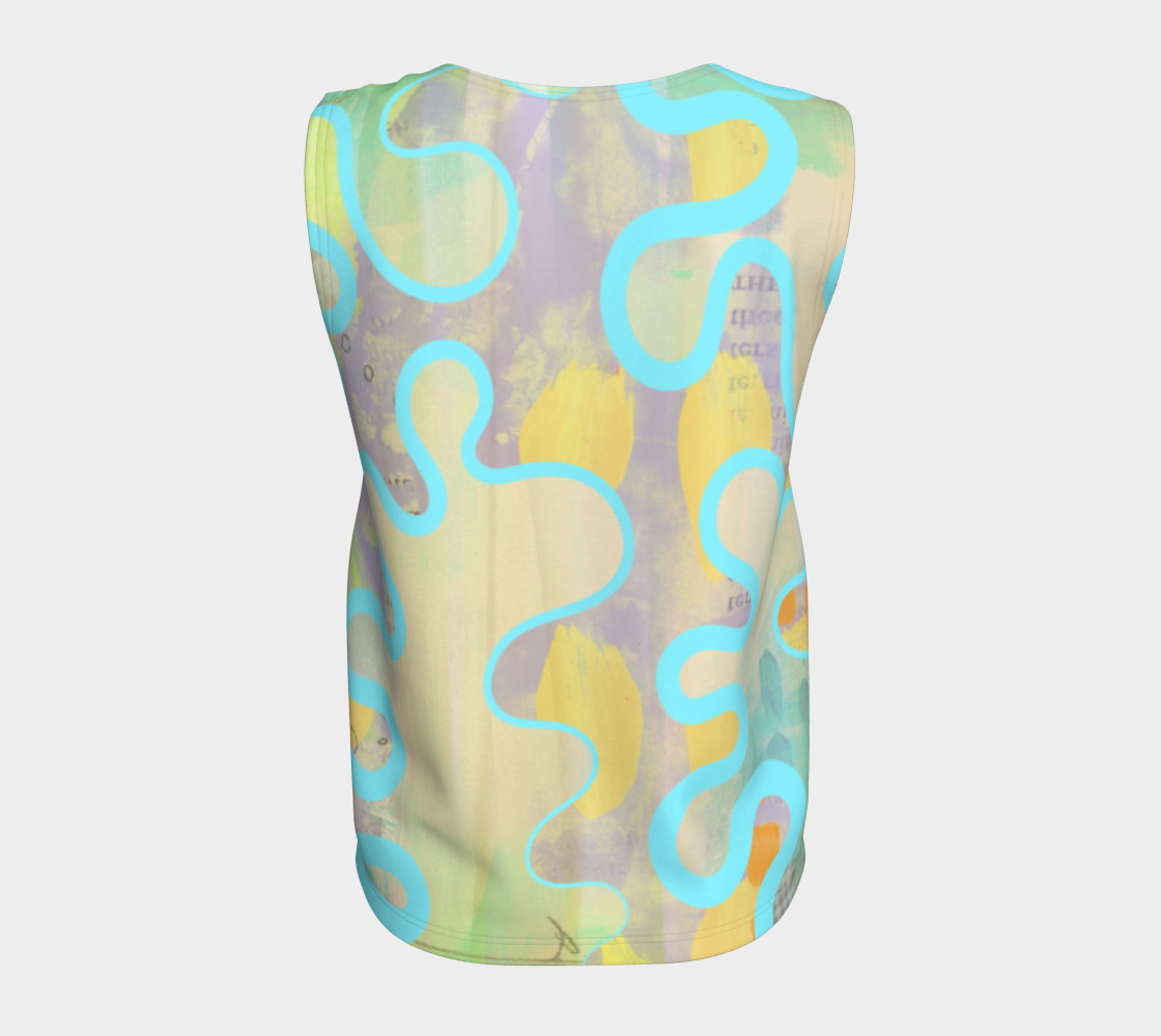 Sassy Serpentine Loose Tanl - deloresartcanada