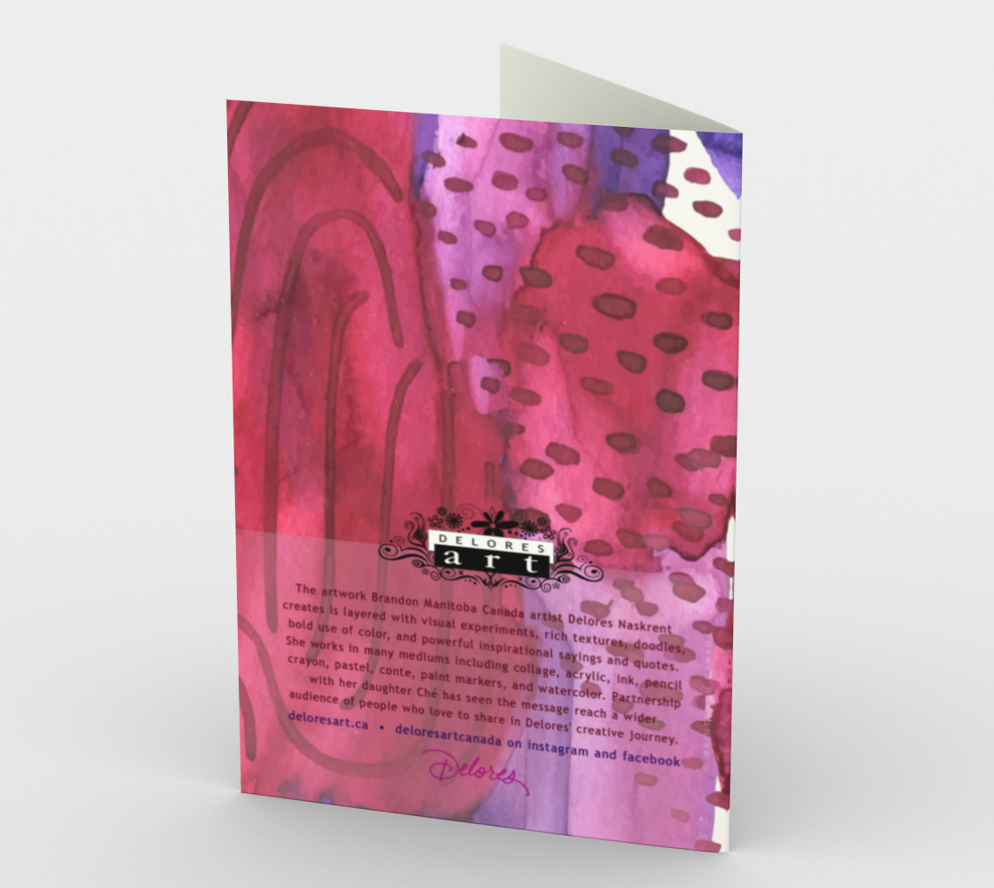 1396 When Two People Are Meant For Each Other Card by Deloresart - deloresartcanada