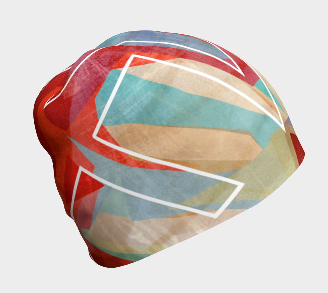 Retro Rapture Beanie by Deloresart
