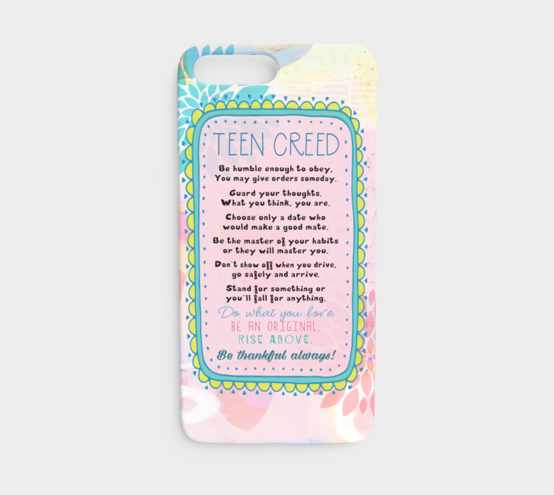 308  Teen Creed Device Case - deloresartcanada