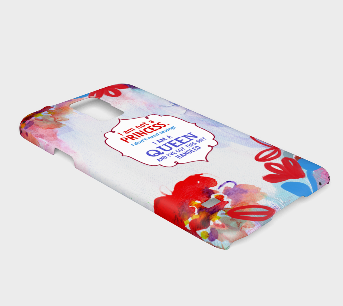 754  I Am A Queen Device Case - deloresartcanada