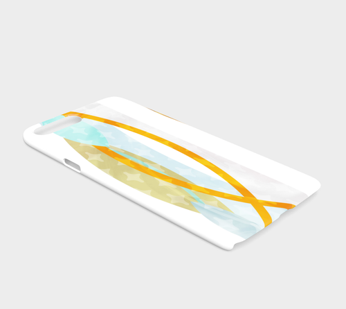 Del 489A Side By Side Green And Yellow Device Case - deloresartcanada