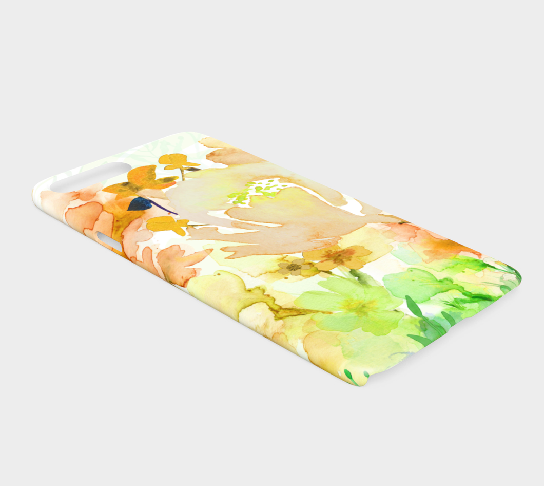348 Gracious Garden Watercolor Device Case - deloresartcanada