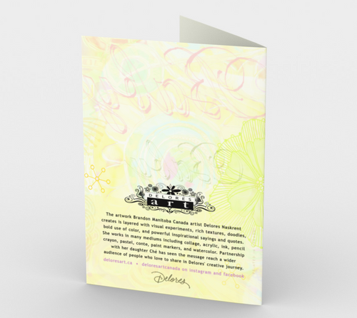 1289. Christening/Sweet Child  Card by DeloresArt