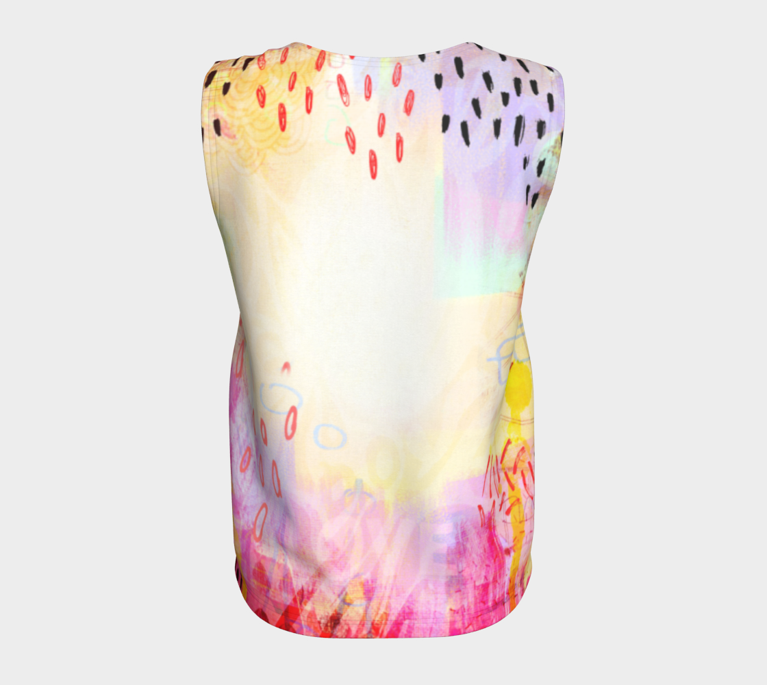 I Love Us Loose Tank Top - deloresartcanada