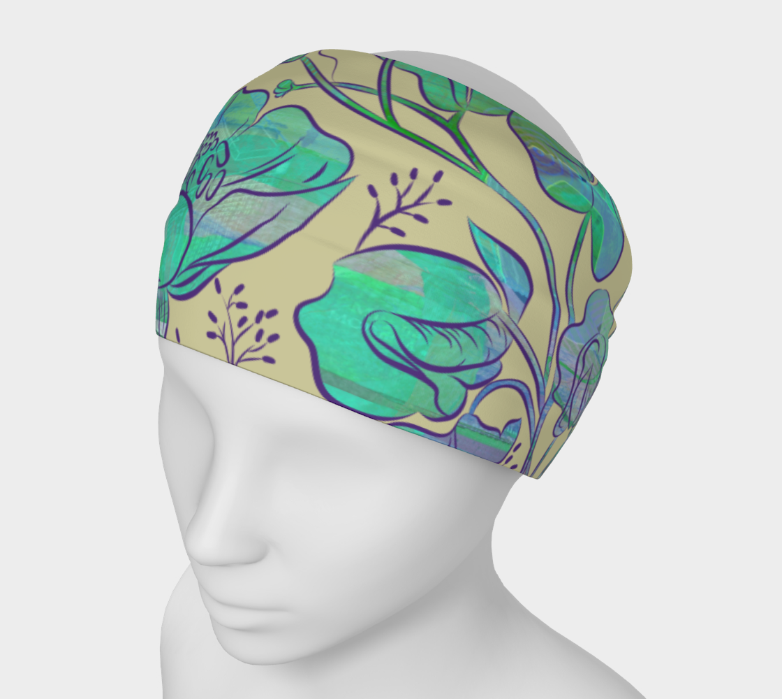 Queen Sweet Pea Headband by Deloresart - deloresartcanada