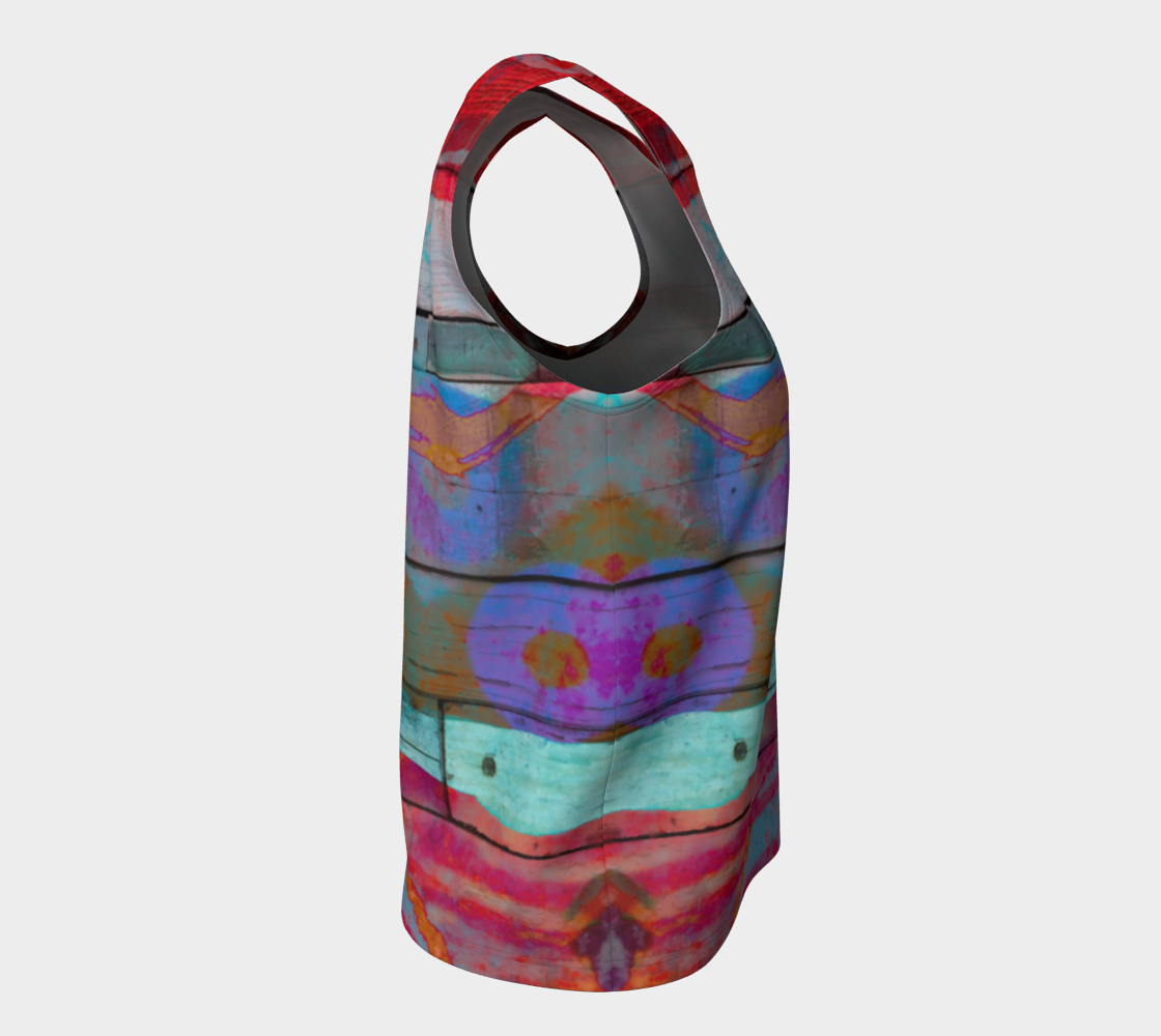 Drinking Rum Loose Tank - deloresartcanada