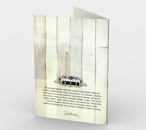 1397 Another Day, Another Blessing Card by Deloresart - deloresartcanada