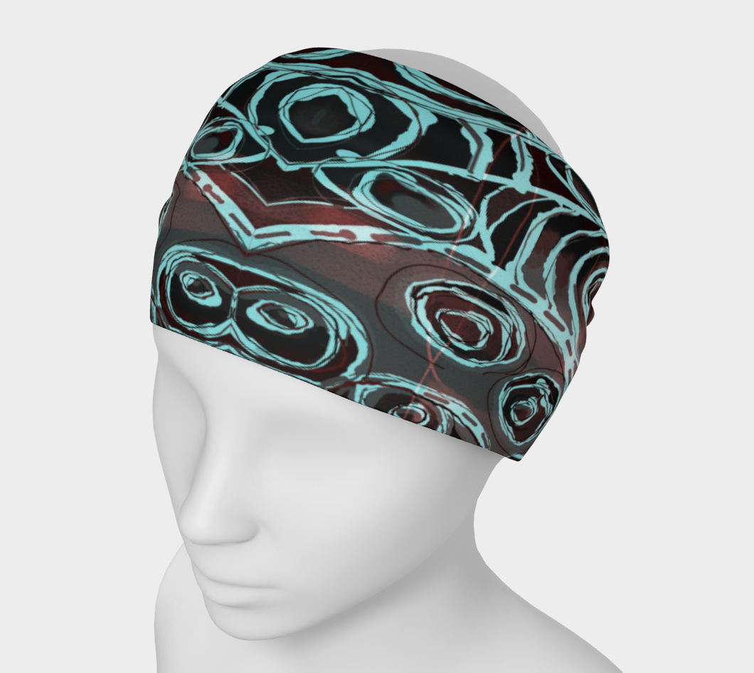 Crazy Swirl Headband by Deloresart - deloresartcanada