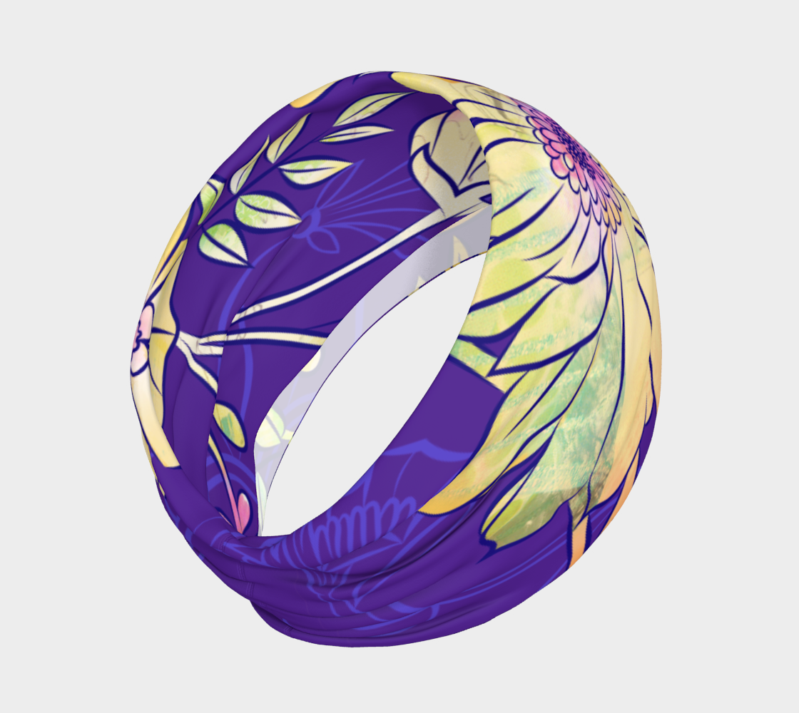 Francella Floret Headband by Deloresart - deloresartcanada