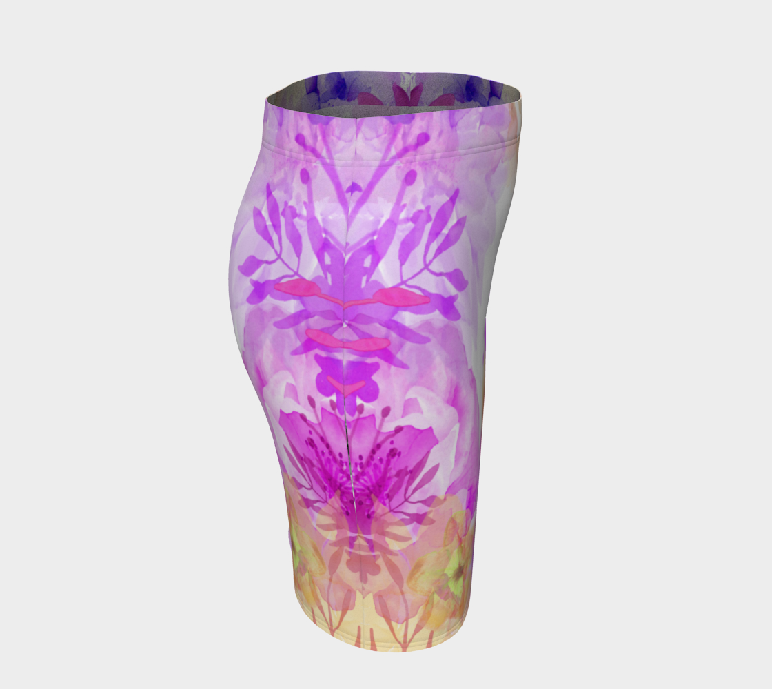 Nature's Bounty Fitted Skirt by Deloresart - deloresartcanada