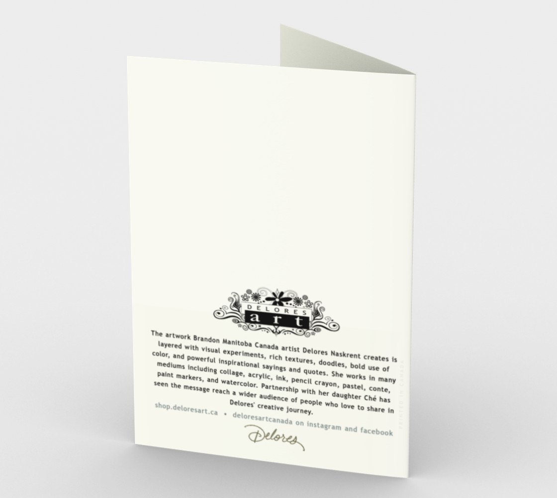 1073 Dad, Thanks For The Genes Father's Day Card by Deloresart - deloresartcanada