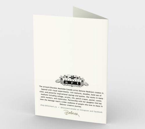 1073 Dad, Thanks For The Genes Father's Day Card by Deloresart - deloresartcanada