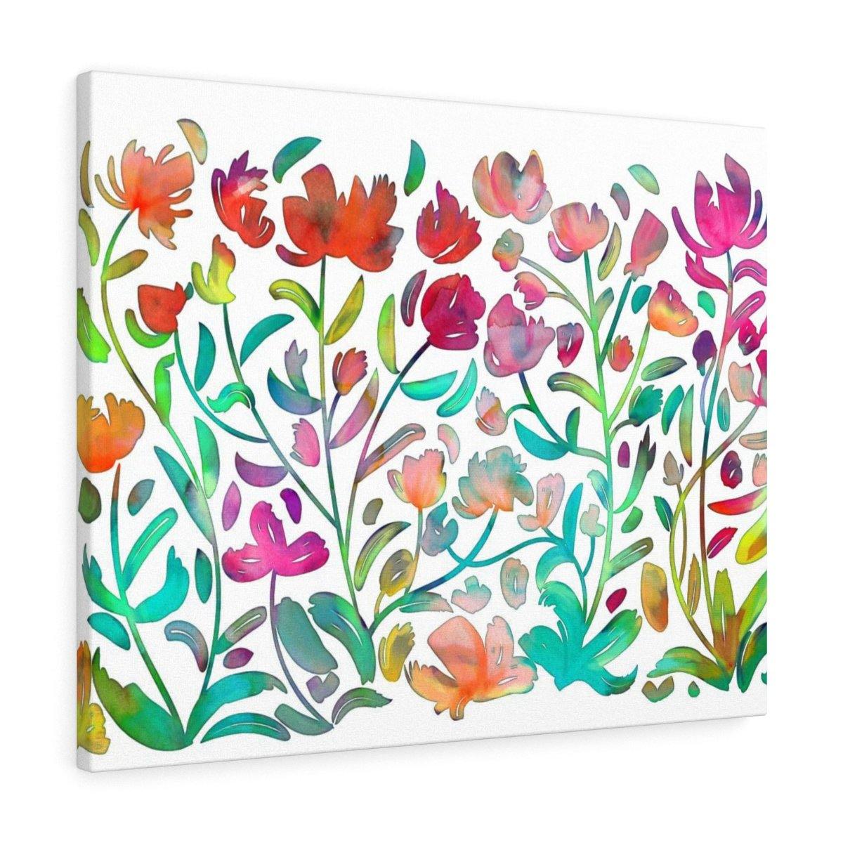 694 Foliage in July Canvas Gallery Wraps - deloresartcanada