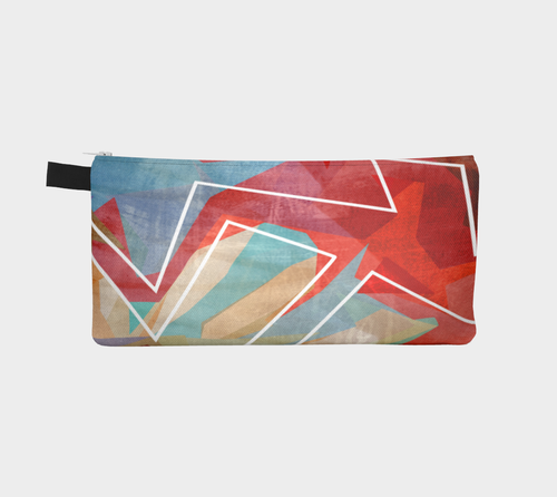 Retro Rapture Pencil Case by Deloresart - deloresartcanada